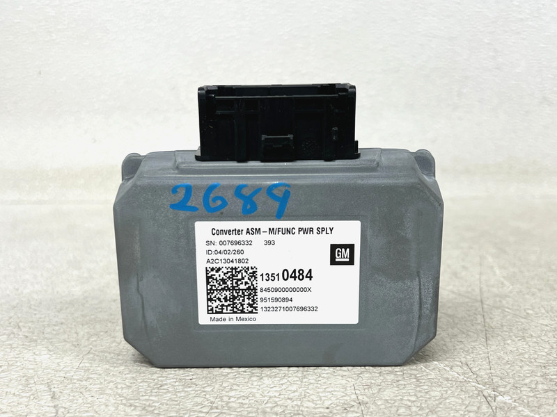 ⭐2020-2025 GMC ACADIA DENALI POWER CONVERTER INVERTER CONTROL MODULE OEM LOT2689