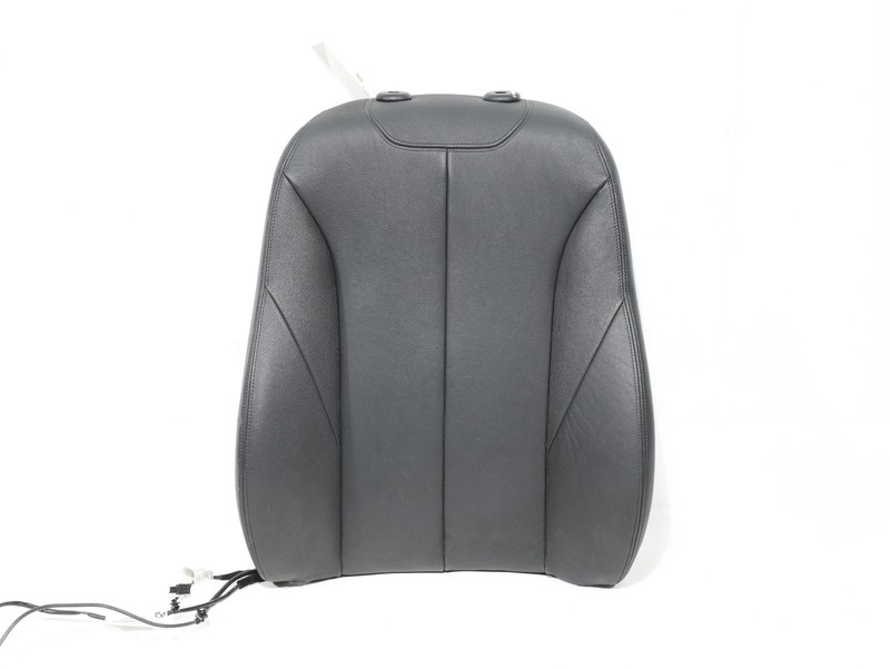 12-18 BMW 328 320 F30 Front Passenger Seat Upper Cushion Heated Vinyl Black OEM