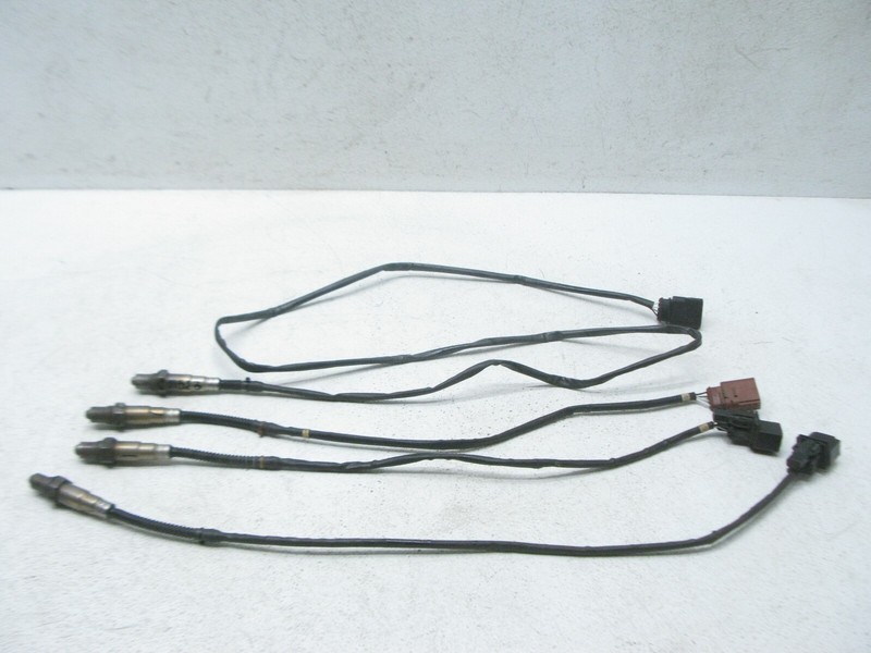 02-06 AUDI QUATTRO FWD B6 A4 3.0 EXHAUST PRE POST CAT O2 OXYGEN SENSOR SET OEM 0