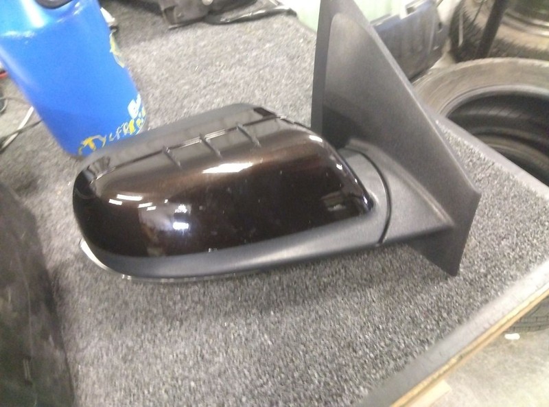 2012-2015 Lincoln MKX Passenger Side View Mirror Manual Fold w/Blind Spot Alert