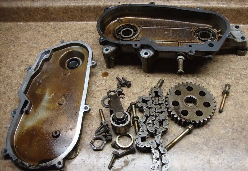 Yamaha Phazer II ST PZ480ST 480 Snowmobile Transmission Chain Gear Box Engine M1