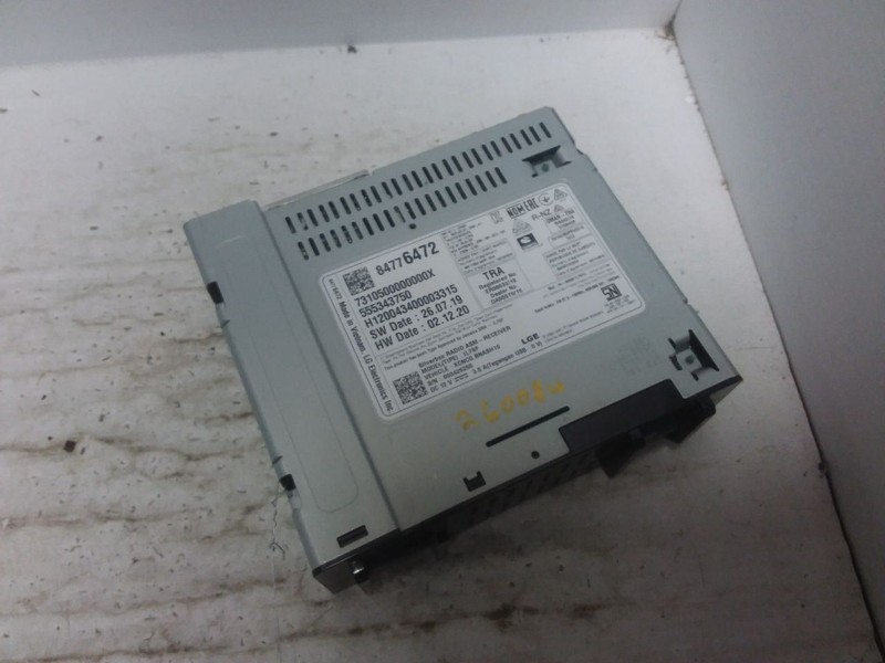 Radio Receiver ID 84776472 Fits 20-21 ACADIA 1765740