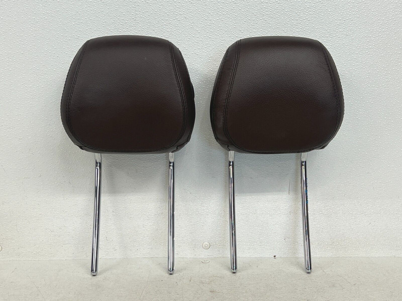 ⭐2013-2016 MERCEDES BENZ GL-CLASS FRONT RH & LH SEAT HEADREST BROWN OEM LOT2518