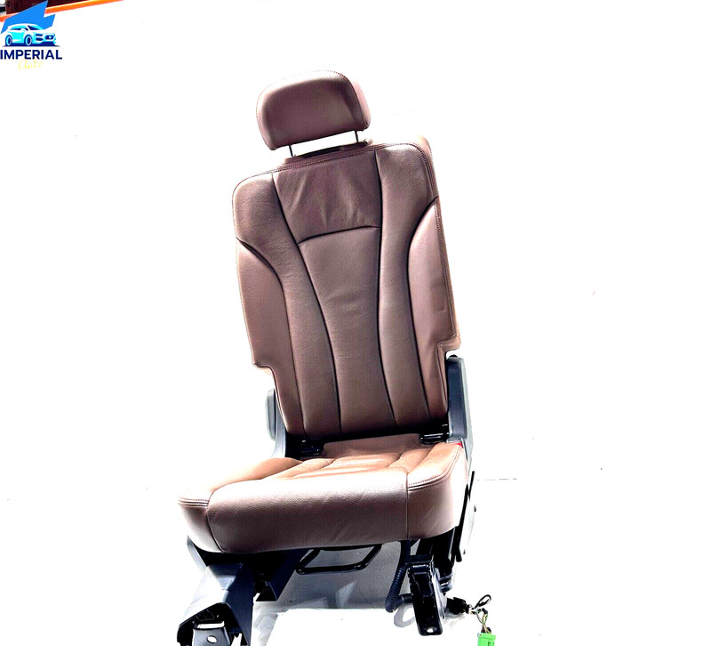 AUDI Q7 PREMIUM REAR RIGHT PASSENGER SIDE SEAT COMPLETE & HEADREST 17-19 OEM