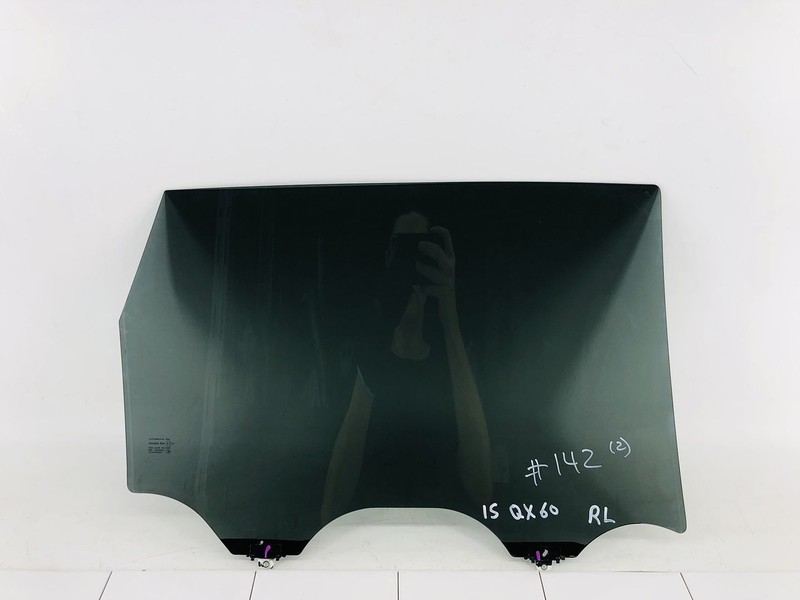 14-20 INFINITI QX60 REAR LEFT DRIVER SIDE DOOR WINDOW GLASS OEM