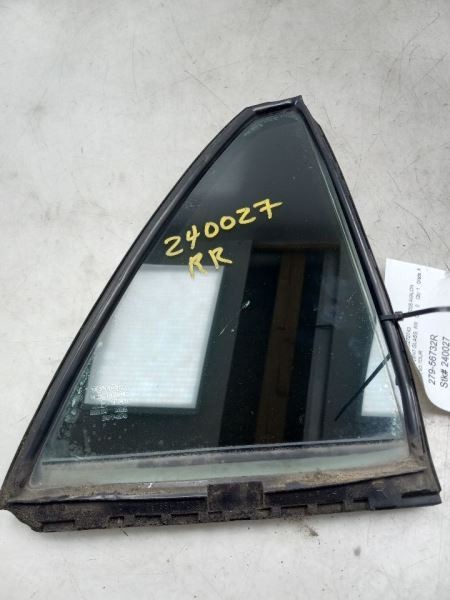 05-12 TOYOTA AVALON PASSENGER SIDE REAR DOOR VENT GLASS