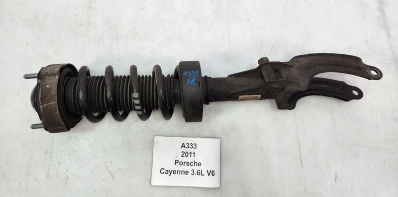 ✅11-18 OEM Porsche Cayenne 958 Front Right Passenger Suspension Shock Strut Assy