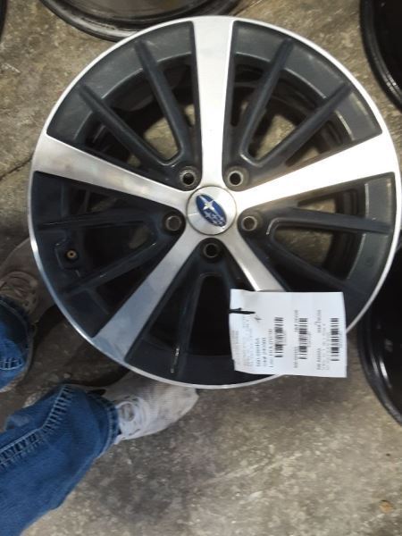 2019-2023 Subaru Impreza Wheel Rim 16x6-1/2 Alloy Machined Face Dark Gray Inlal