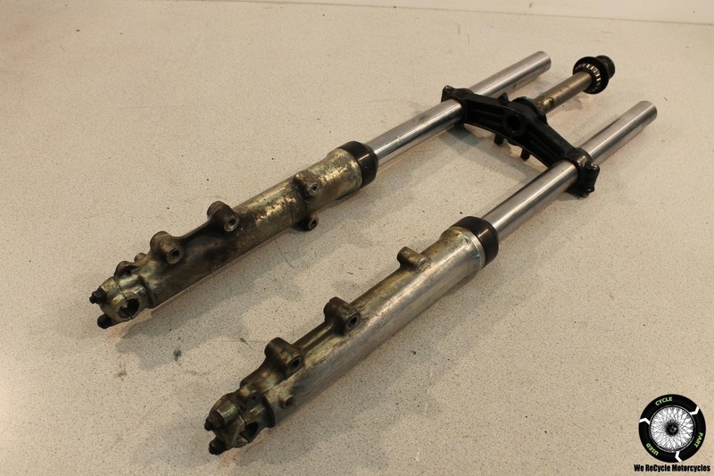 1982 Kawasaki 750 Ltd Kz750h Front End Forks Suspension Dampers KZ 82