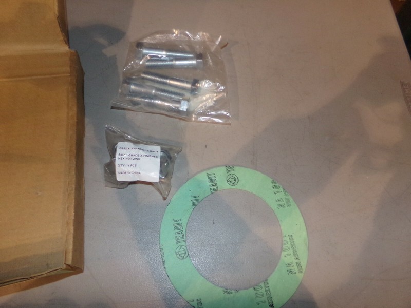 NEW Flange Kit 4" 150Lb Gasket/Nuts/Bolts BUPS0400RNAG06Z*FREE SHIPPING*