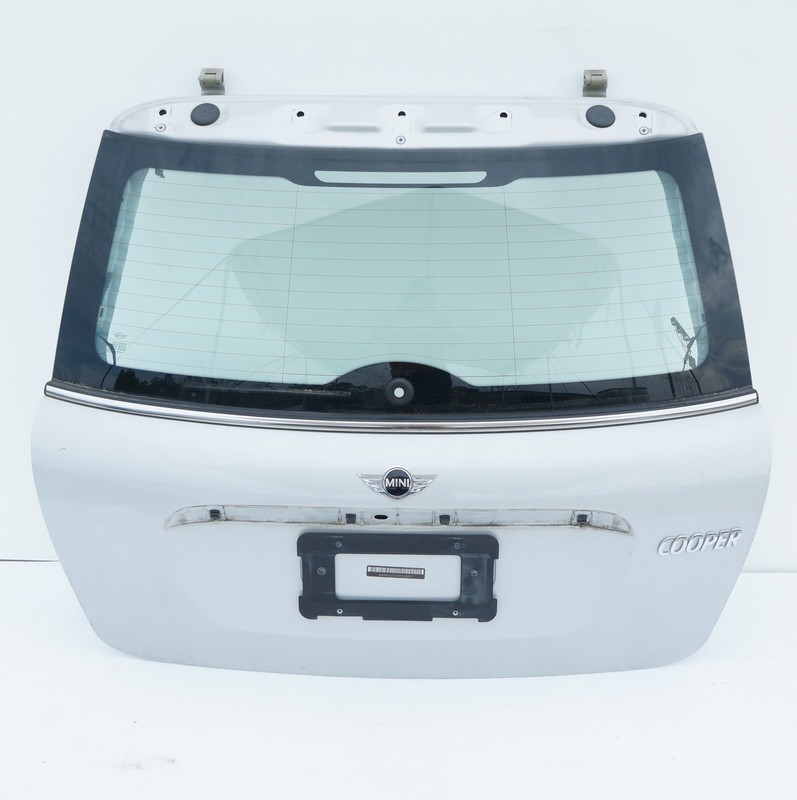 2007 - 2013 Mini Cooper Rear Trunk Tailgate Hatch Door Shell w/ Glass White OEM