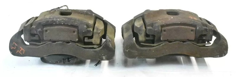 10-19 Jaguar XJ XF XK AWD Front Left & Right Side Brake Caliper Set of 2 OEM