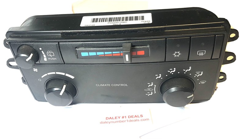 04 DURANGO AC Heat Temperature Control Front Control Climate F4D13