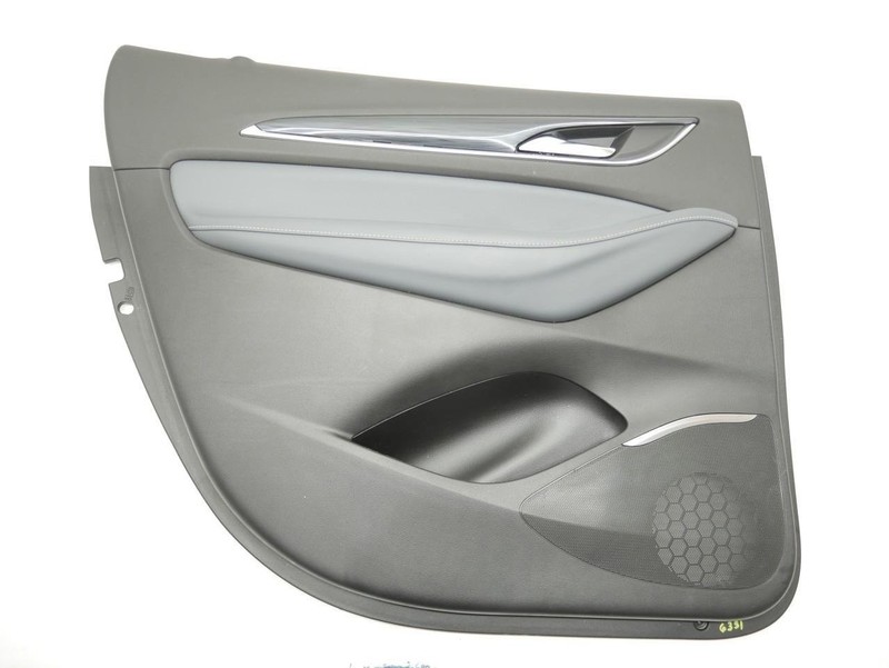 18-24 BUICK ENCLAVE REAR LEFT LH DRIVER INTERIOR DOOR CARD PANEL OEM *HKE DARK*