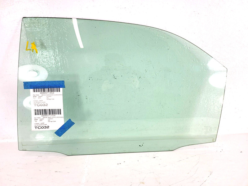Toyota Camry Door Window Glass Rear Driver Left W/O Ultraviolet OEM 2002-2006
