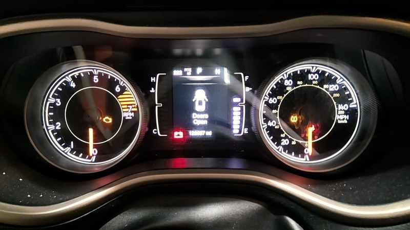2016 Jeep Cherokee Speedometer Instrument Cluster 2.4L 140 MPH 3.5in Screen