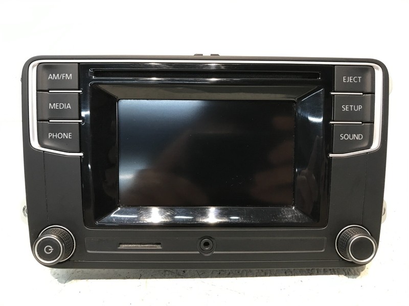 2012-2017 VOLKSWAGEN TIGUAN RADIO CONTROL SCREEN UNIT OEM 561035150