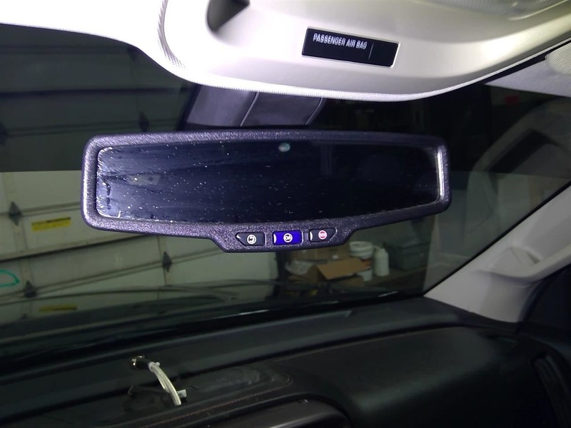 Rear View Mirror With Telematics Onstar Opt UE1 Fits 15-22 CANYON 1780371