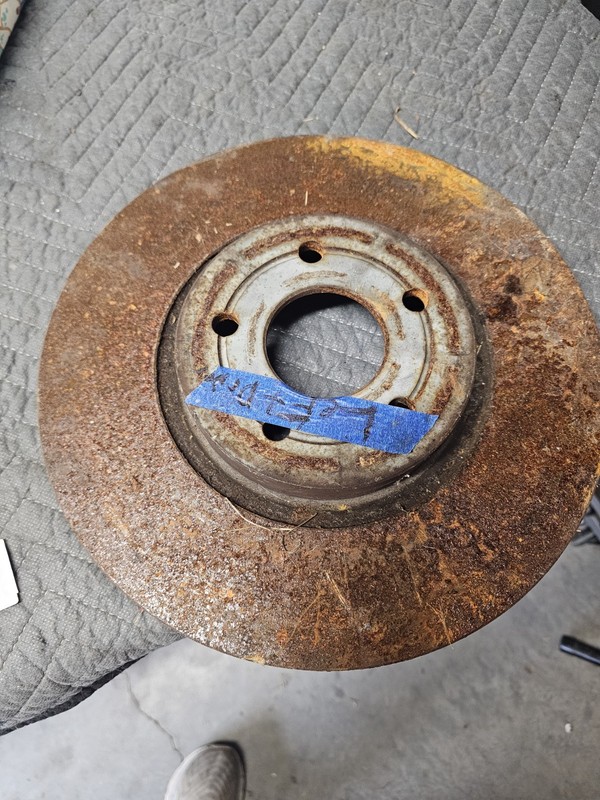 Front Brake Rotor 4 Wheel Disc from 2014 Ford Escape 10573262