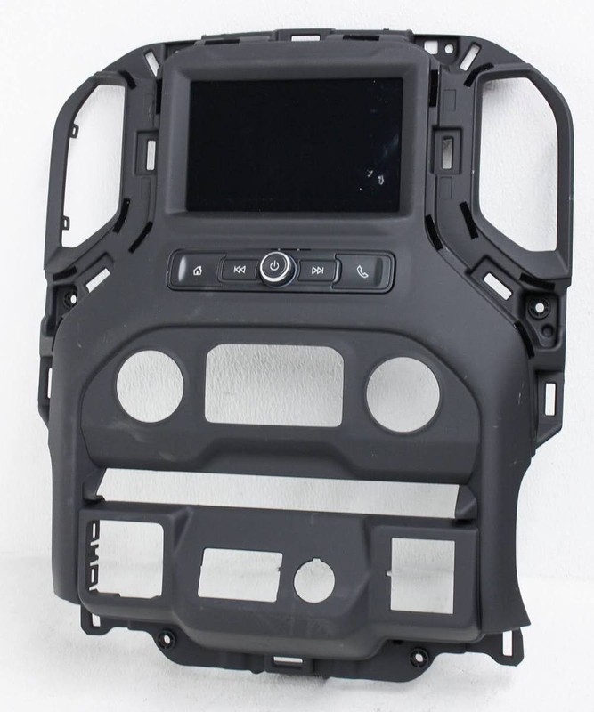 OEM GM Silverado, Sierra Bezel and In-Dash Display 84054807 - Marks On Screen
