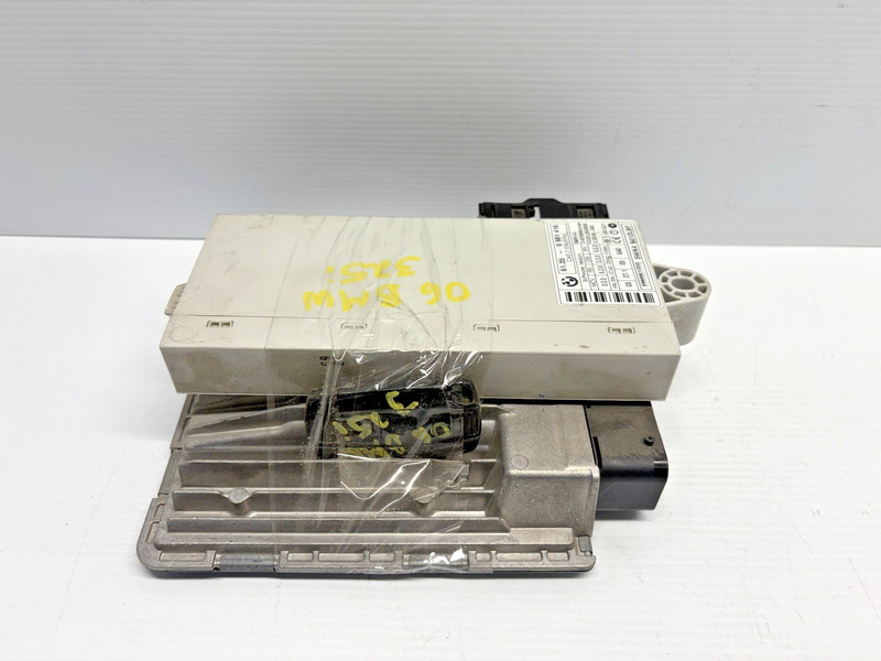 06-08 BMW E90 325i N52 Engine ECU DME MSV70 CAS Ignition Key Set 7559178