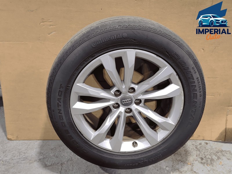 AUDI Q7 2017-2019 WHEEL TIRE FITS ALLOY 5 SPOKE 19x8.5J ET28 OEM