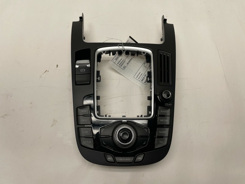 2010-2012 AUDI S4 A4 CENTER CONSOLE RADIO NAVI CONTROL SWITCH PANEL OEM MANUAL