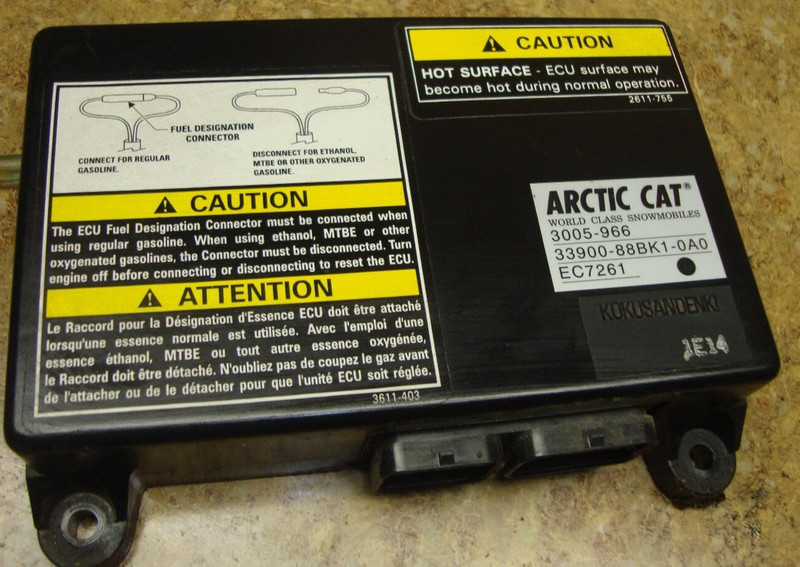 2002 Arctic Cat Mountain 600 Snowmobile CDI Unit Ignition ECU ECM Ignitor Box 02