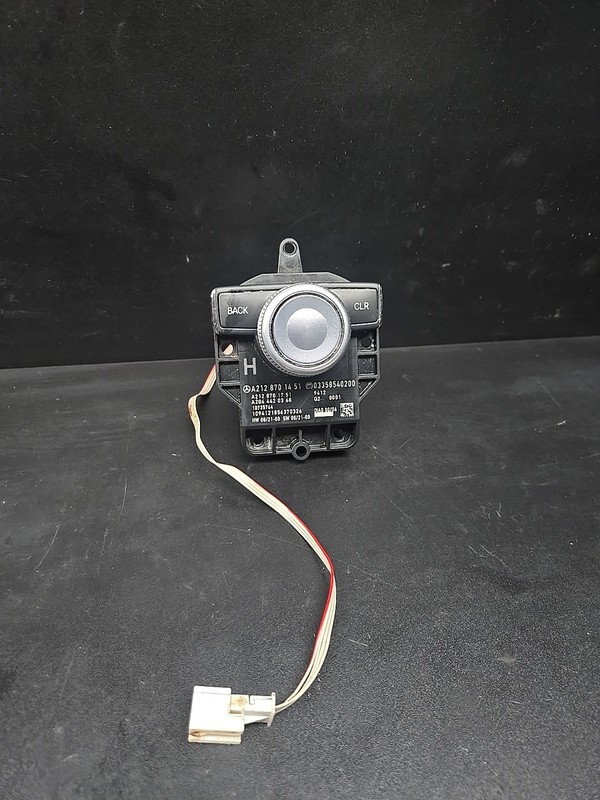 10-13 Mercedes W212 E550 E350 Console Head Unit Multi Knob Controller Switch Oem