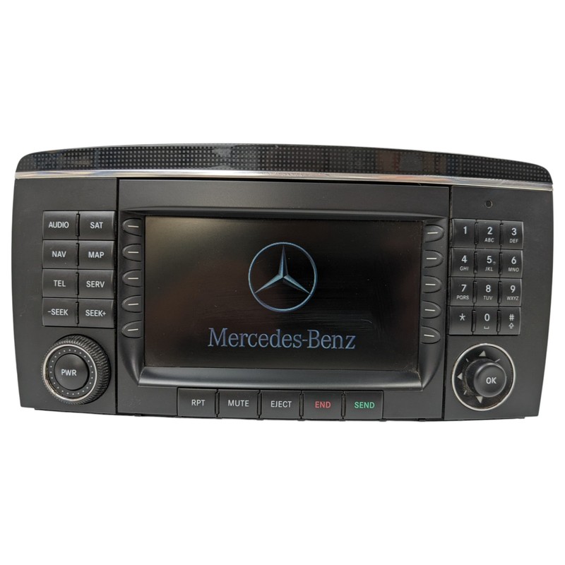 06-08 Mercedes W251 R320 R350 R550 R63 Command Head Navigation Radio CD Player