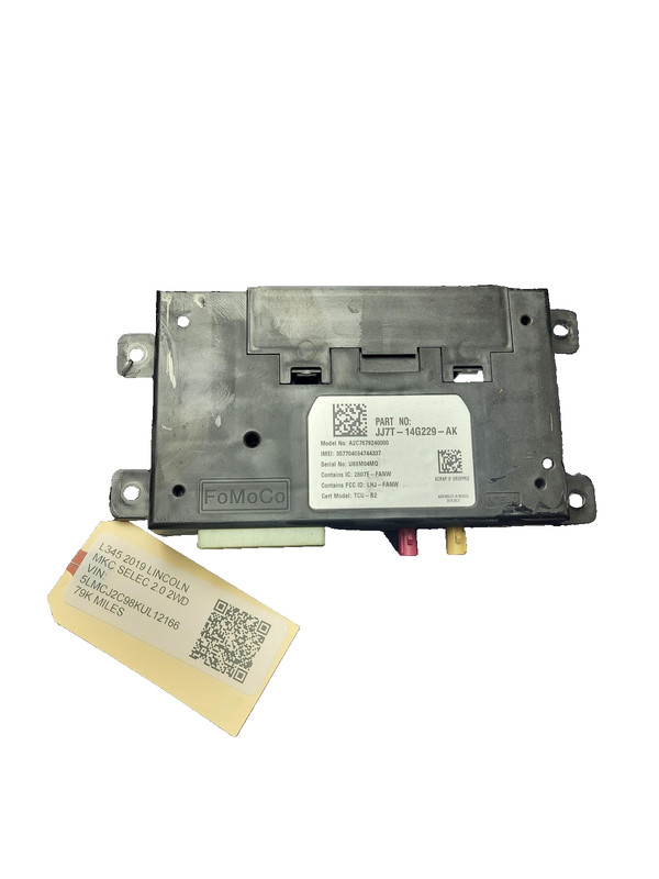 Used Oem Lincoln Communication Telematics Control Module Unit 2019 MKC 2.0L FWD