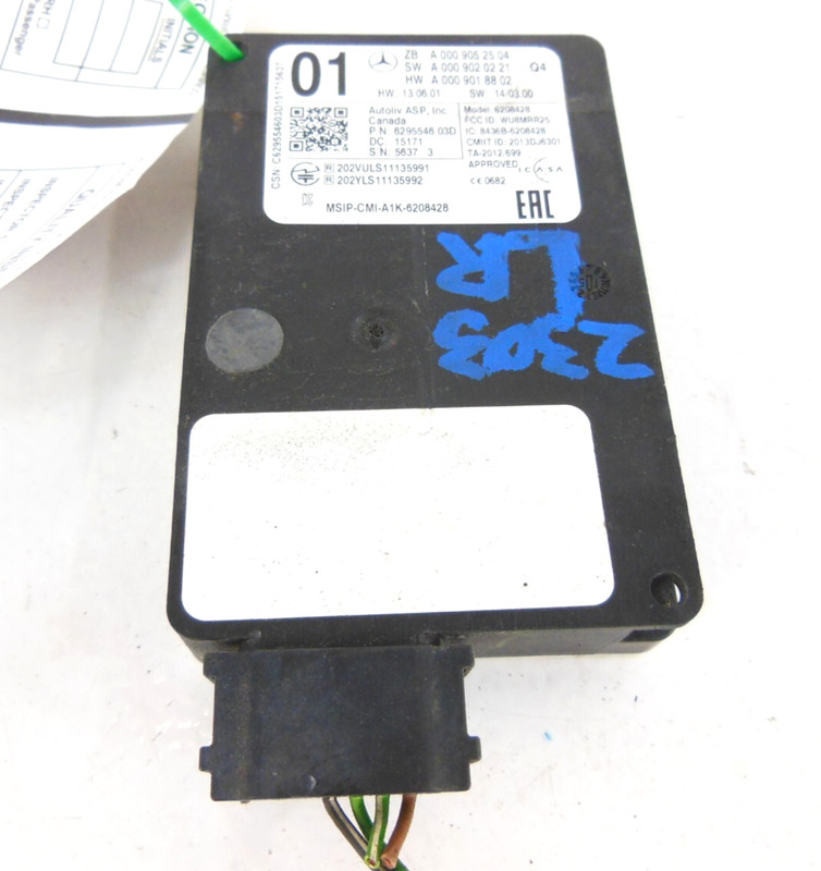2015 Mercedes-Benz GL450 Blind Spot Radar Sensor Control Module OEM A0009052504