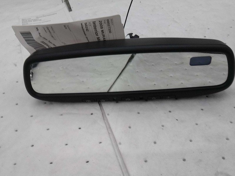 Used Front Center Interior Rear View Mirror fits: 2009 Nissan Murano automatic d