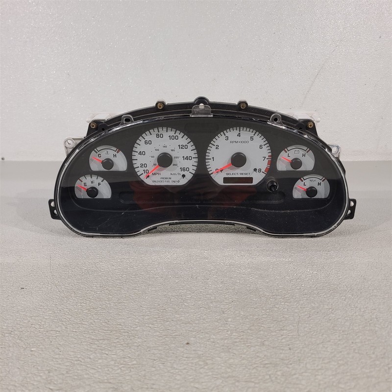 99-01 Mustang Cobra Instrument Cluster 160 Mph Speedometer Gauges 104k Aa7409