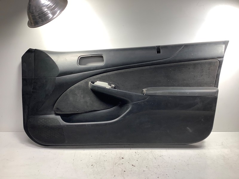 01-05 Honda Civic 1.7L Coupe Right Door Panel Black OEM