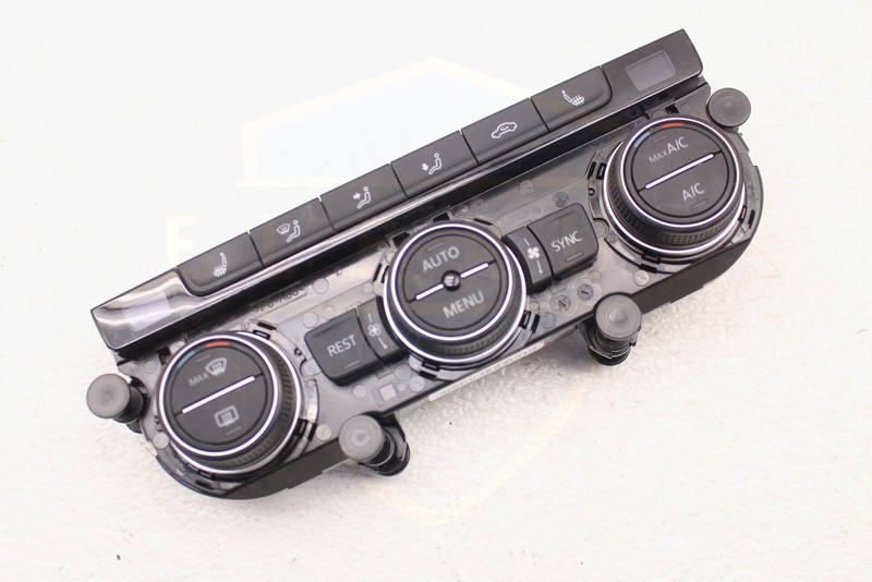 VW ATLAS 18 - 20 FRONT AUTOMATIC A/C HEATER CLIMATE CONTROL W/O VENTED SEATS OEM