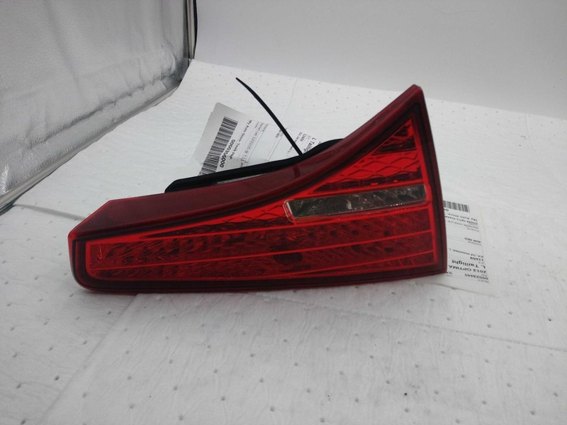 2013 KIA OPTIMA Left Tail Light Assembly Black Used 731223 120k Miles