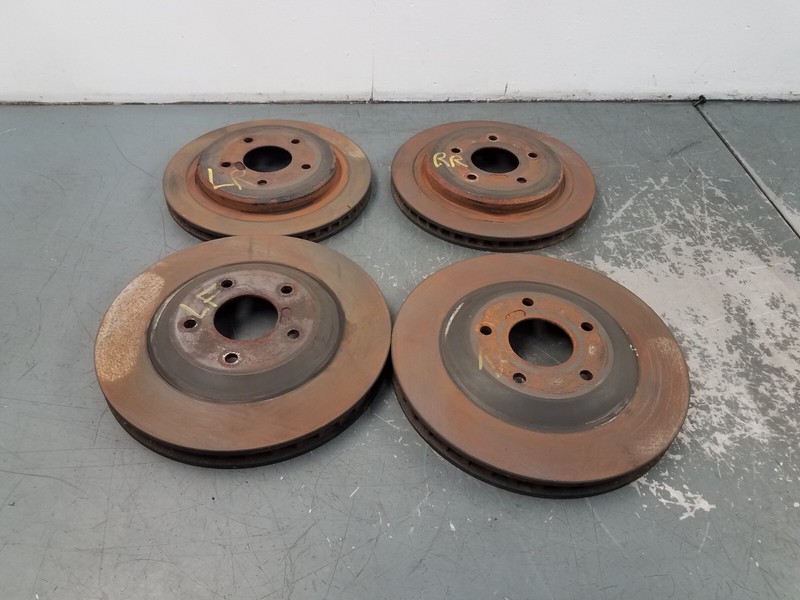 2003 Chevy Corvette C5 Z06 Brake Rotor Set #1565 A2
