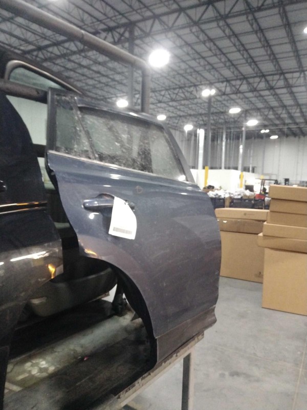 2014 Toyota RAV4 Rear Right Door Blue OEM Used 116K Miles NJ25-26635-673752