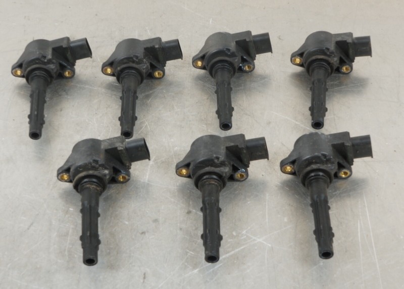 2007 - 2011 MERCEDES S550 CL550 Ignition Coil Spark Plug 7x A0001502780 OEM