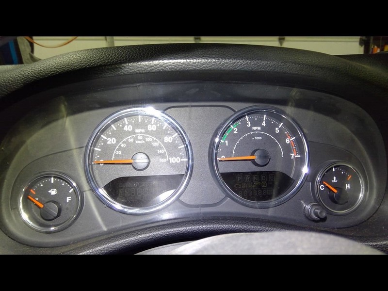 Speedometer Cluster 100 MPH Fits 11 WRANGLER 1493705
