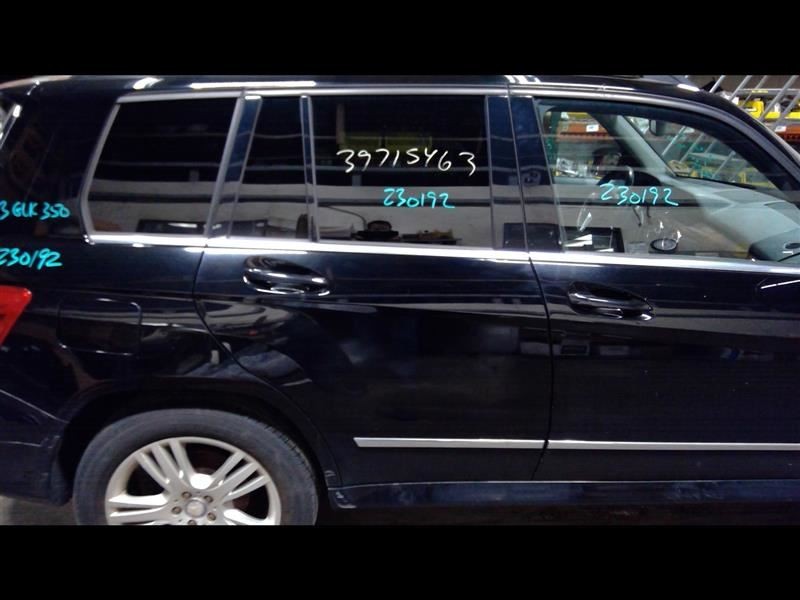 Passenger Rear Side Door 204 Type GLK350 Fits 10-15 MERCEDES GLK-CLASS 1126510