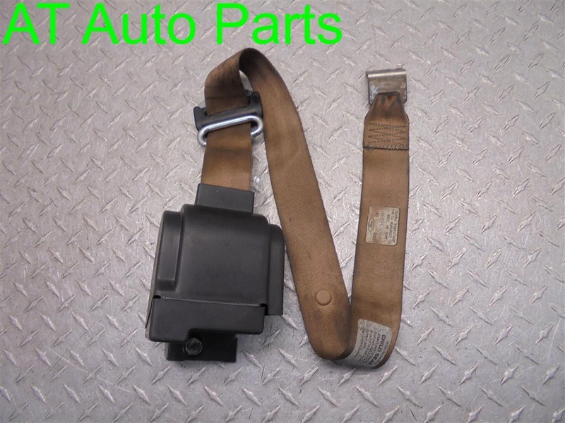 1996 FORD EXPLORER PASSENGER RIGHT REAR SEAT BELT RETRACTOR BROWN OEM 212.FD8396