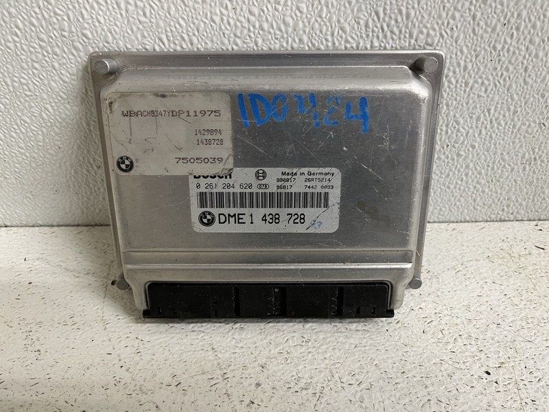 1999-2001 BMW 740i Engine Computer Ecu Ecm Pcm 0 261 204 620 Module Control Oem