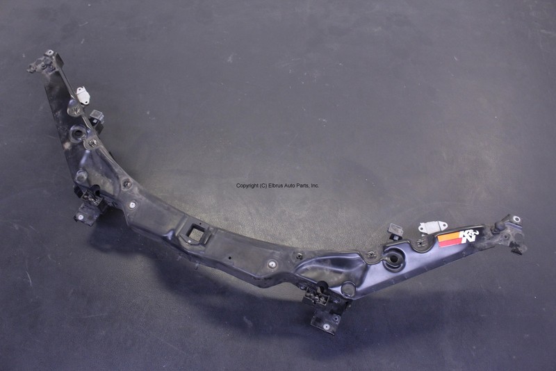 2010 2011 JAGUAR XF XFR XF-R RADIATOR SUPPORT UPPER TIE BAR W/ LATCHES OEM
