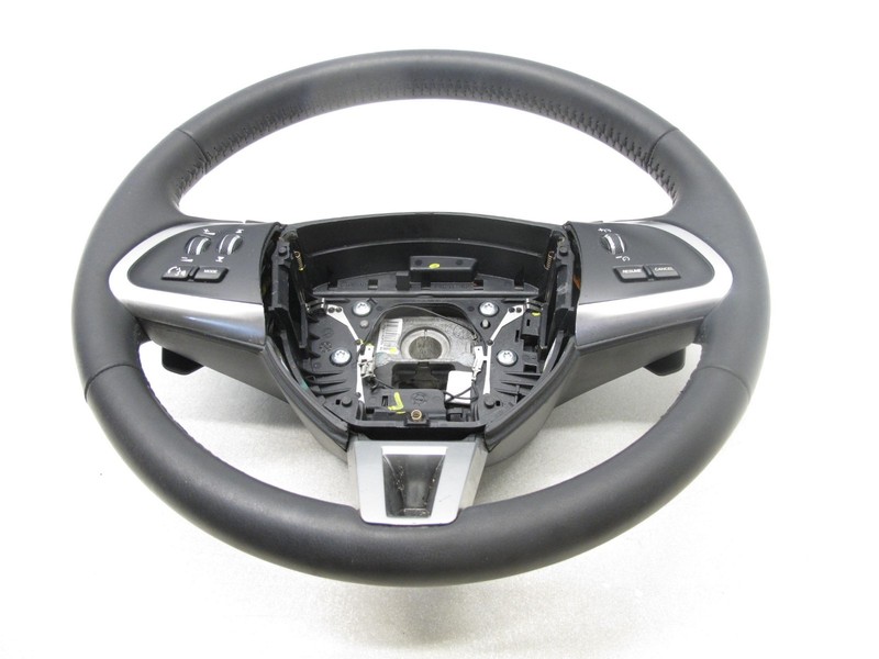 12-15 JAGUAR X250 XF STEERING WHEEL LEATHER AUTOMATIC MODEL SWITCH OEM 092424