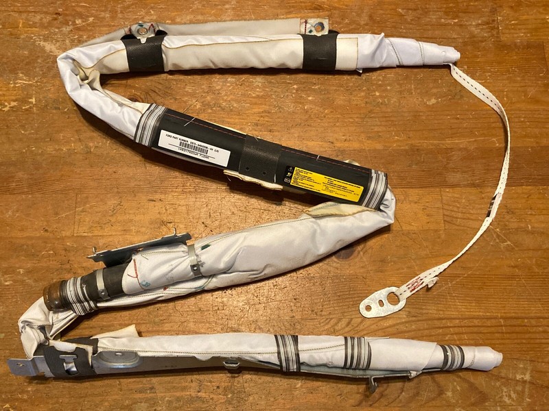 13-16 FORD FUSION LEFT DRIVER SIDE ROOF CURTAIN AIRBAG AIR BAG DS73-54042D95-AH
