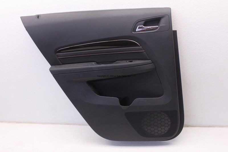 2013 14 2015 16 2017 GMC TERRAIN DENALI REAR DRIVER LEFT DOOR TRIM PANEL BLACK