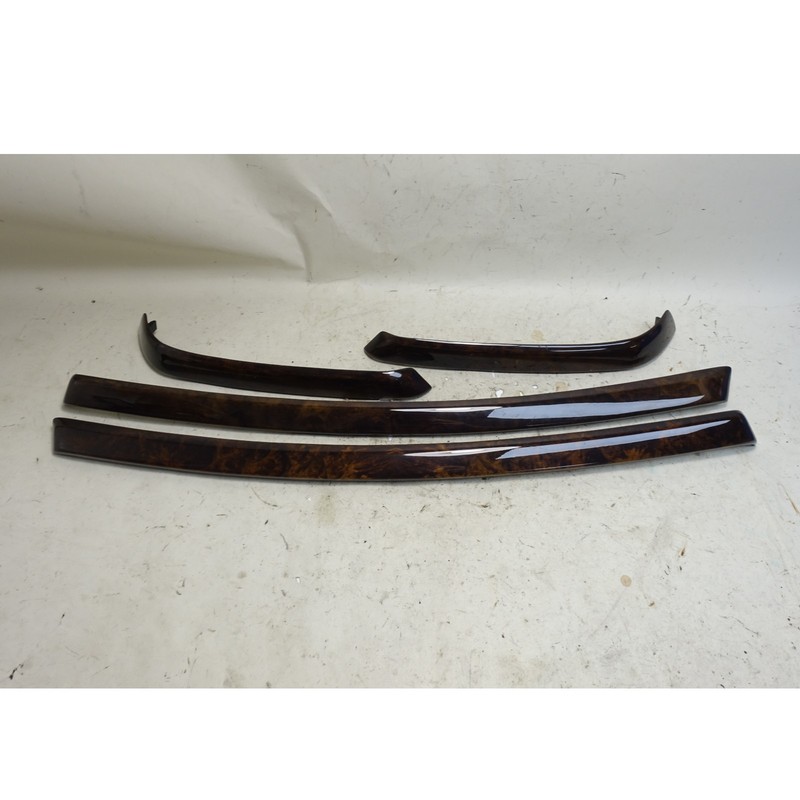 BMW E90 E91 3-Series Door Armrest Wood Trim Finisher Set Walnut 2006-2008 OEM