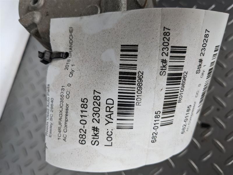 AC Compressor Fits 16-20 GRAND CHEROKEE 1098962